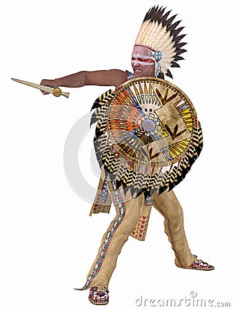 Native American Indian - Cheyenne Stock Photo