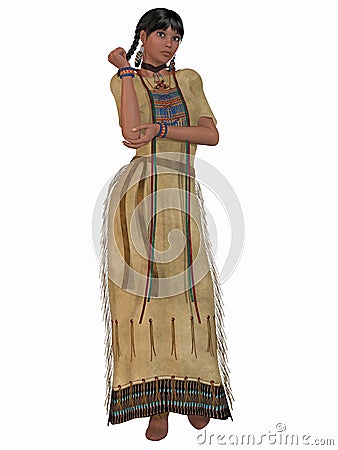 Native American Indian - Cheyenne Stock Photo