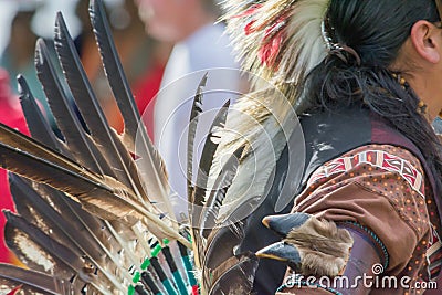 Native American Man Stock Photo