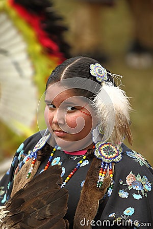 Native american pow wow dancers Editorial Stock Photo