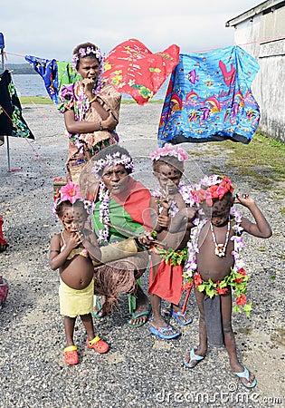 Natives. Editorial Stock Photo