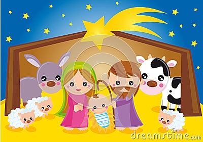 nativity Stock Photo