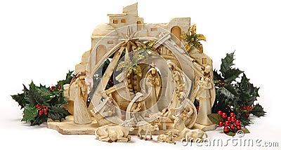 Nativity scene. Stock Photo