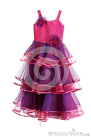 Natty beautiful gown Stock Photo