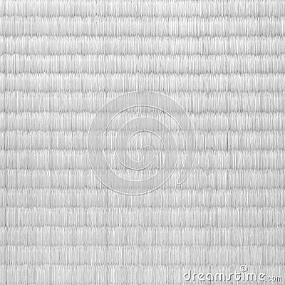 Natual white bamboo mat Stock Photo