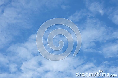 Natuer view layer of blue sky use as backgound concept Stock Photo