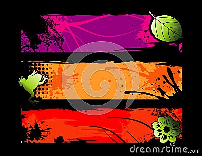 Natura abstract composition Stock Photo