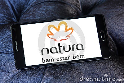 Natura logo Editorial Stock Photo