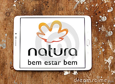 Natura logo Editorial Stock Photo