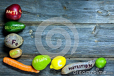 Natural antioxidants Stock Photo