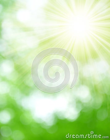 Natural background blurring Stock Photo