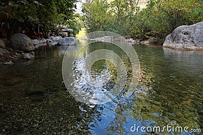 Natural beauties in Antalya Stock Photo