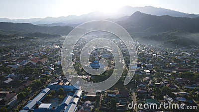 Natural beauty seen from the air in the city of Tolitoli, Central Sulawesi 8 Stock Photo