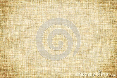 Natural beige colored linen texture or vintage canvas background Stock Photo