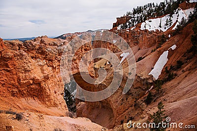 Natural Bridge in Bryce Canyon Stock Photo