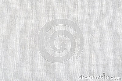 Natural Bright White Flax Fiber Linen Texture, Detailed Horizontal Macro Closeup, rustic crumpled vintage textured fabric burlap Stock Photo