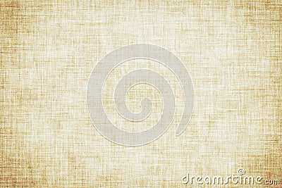 Natural brown colored linen texture or vintage canvas background Stock Photo