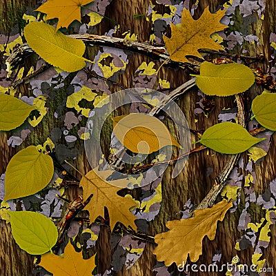 Natural Camouflage Stock Photo