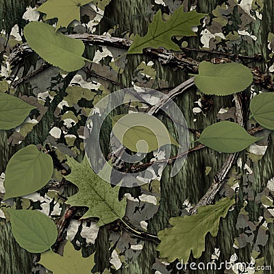 Natural Camouflage Stock Photo