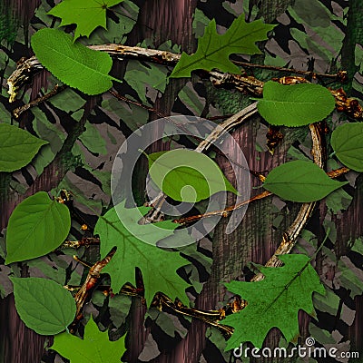 Natural Camouflage Stock Photo