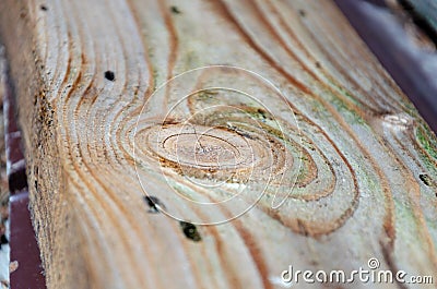 natural the cracks and patterns on a old wooden board. Stock Photo