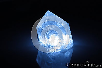 Natural crystal Stock Photo