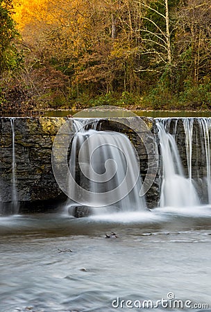 Natural Dam Stock Photo