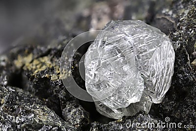 Natural diamond Stock Photo