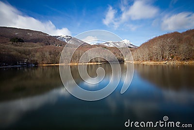 Natural evening and night landscapes Stock Photo