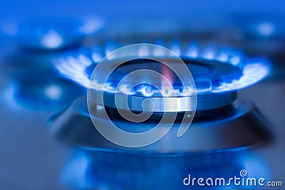 Natural gas Stock Photo