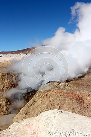 Natural gas Bolivia Stock Photo