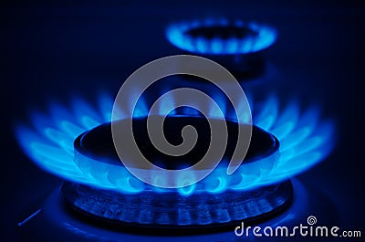 Natural Gas Stock Photo