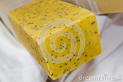 Natural hand made soap Stock Photo