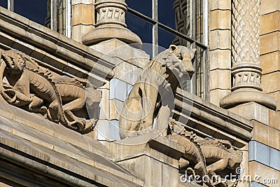 Natural History Museum in London Editorial Stock Photo
