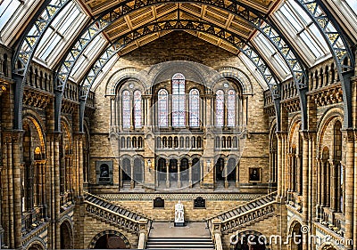 Natural History Museum Stock Photo