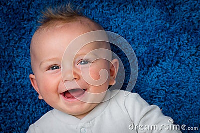 Natural laugh Stock Photo