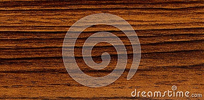 Natural Dark Brown Wood Texture Background, Teak Plywood Pattern Surface, Closeup Wood Planks for Flooring, Furniture and Interior Stock Photo