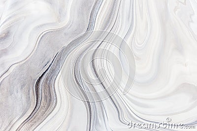 Natural marble patterns, white and black abstract backgrounds Stock Photo