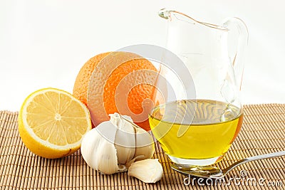 Natural medicaments Stock Photo