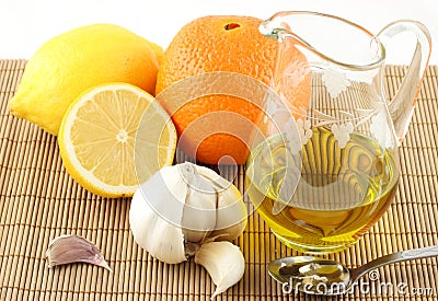 Natural medicaments Stock Photo