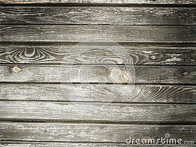 Natural old clapboard wood background Stock Photo