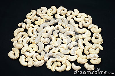 Whole kaju or cashew from the house of bb Popular are absolutely delicious and crunchy Stock Photo