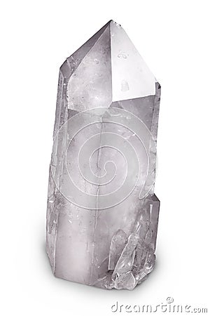 Natural quartz berg crystal Stock Photo