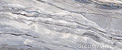 Natural Real Stone Blue Marble Texture Background Stock Photo