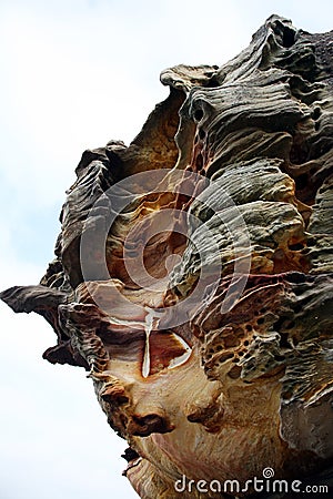 Natural rock formation Stock Photo