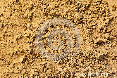 Natural sand Stock Photo