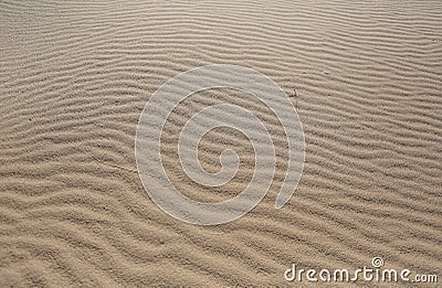 Natural sand of Mojave Desert Stock Photo
