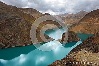 Natural scenery of Tibet Stock Photo