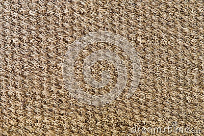 Natural sisal matting surface Stock Photo