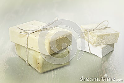 Natural Soap Stock Photo